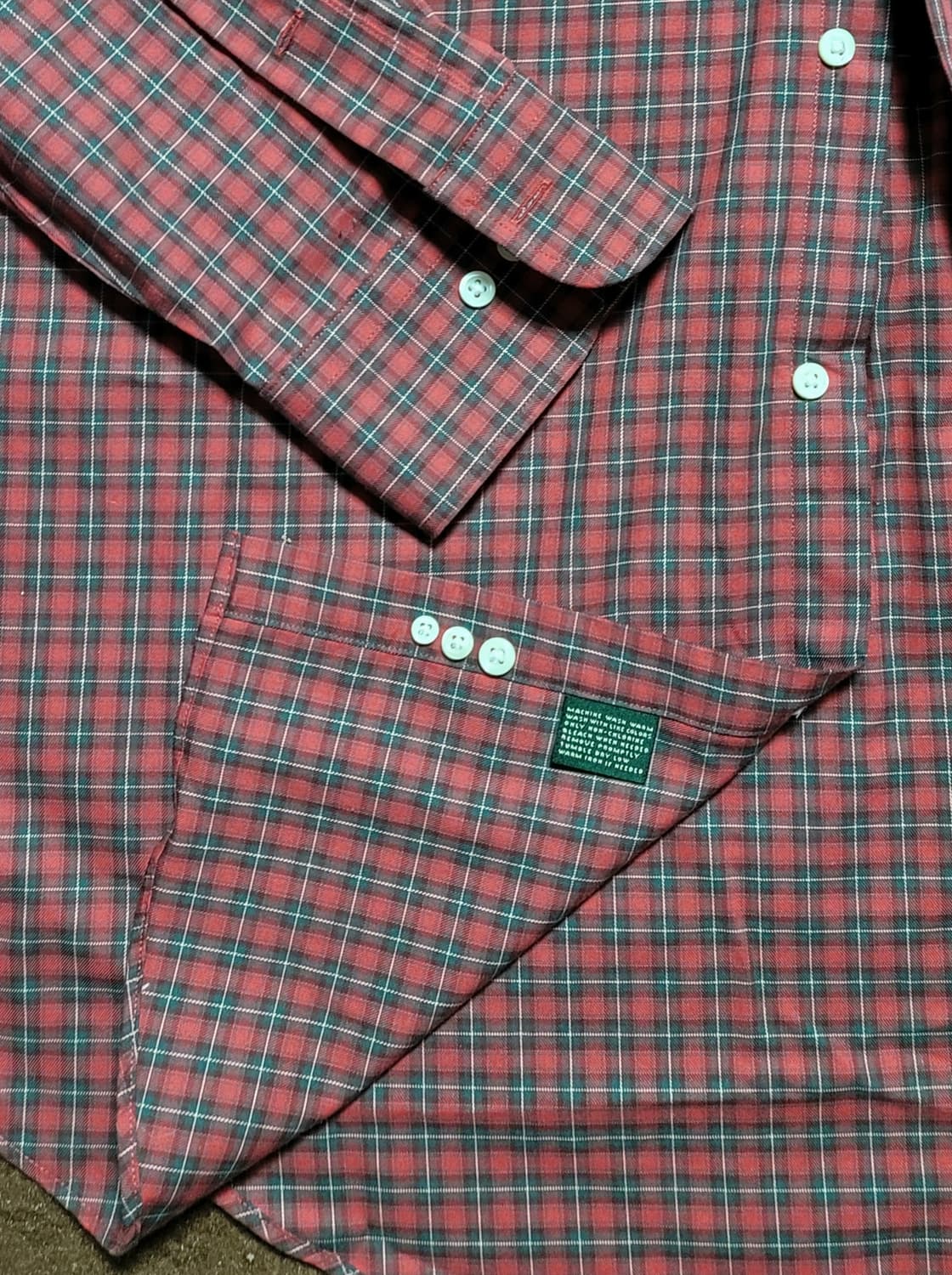 폴로 랄프로렌 남성용 체크 남방(XL) 상품이미지4