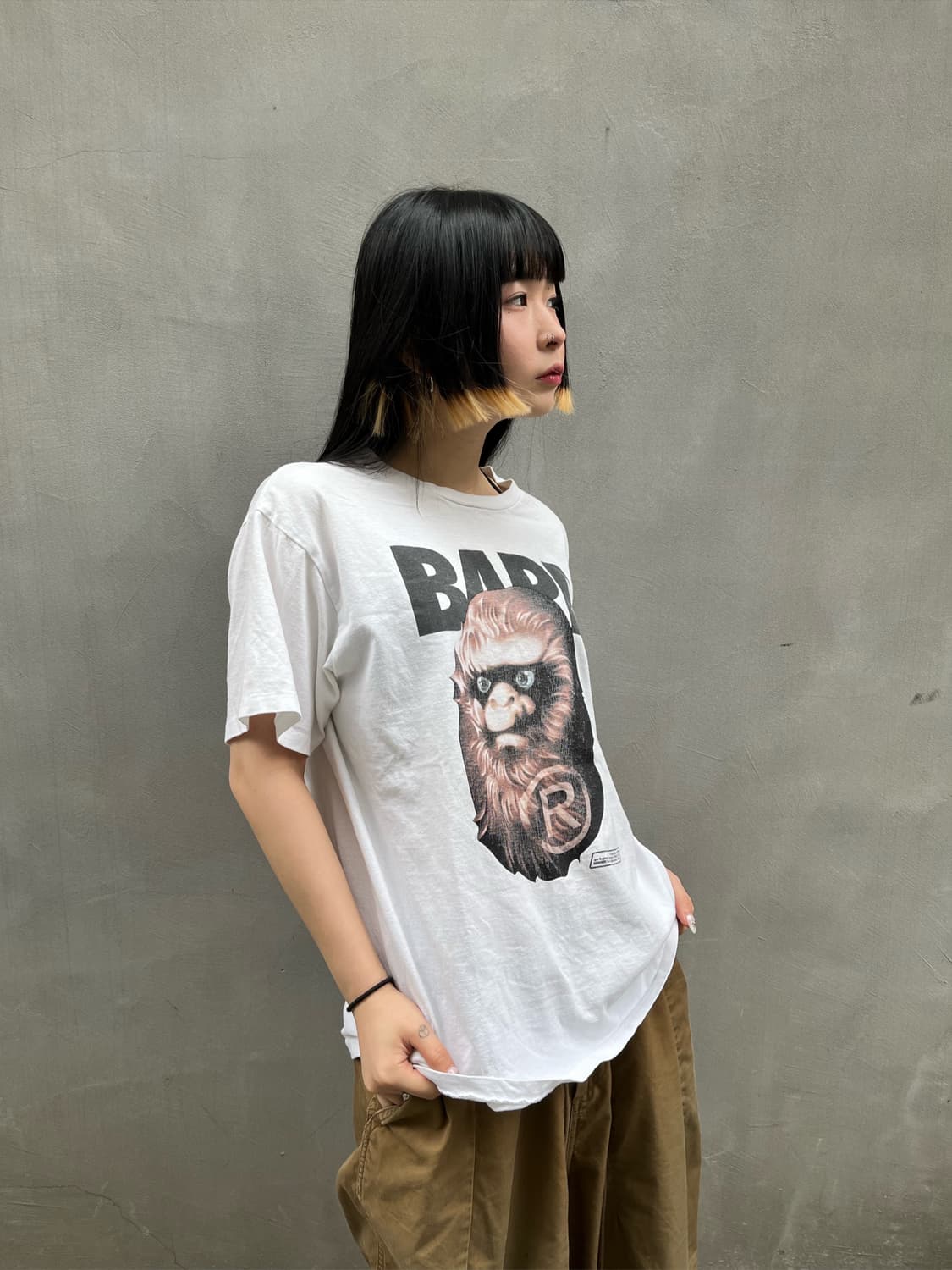 베이프 프린팅 티셔츠 상품이미지3