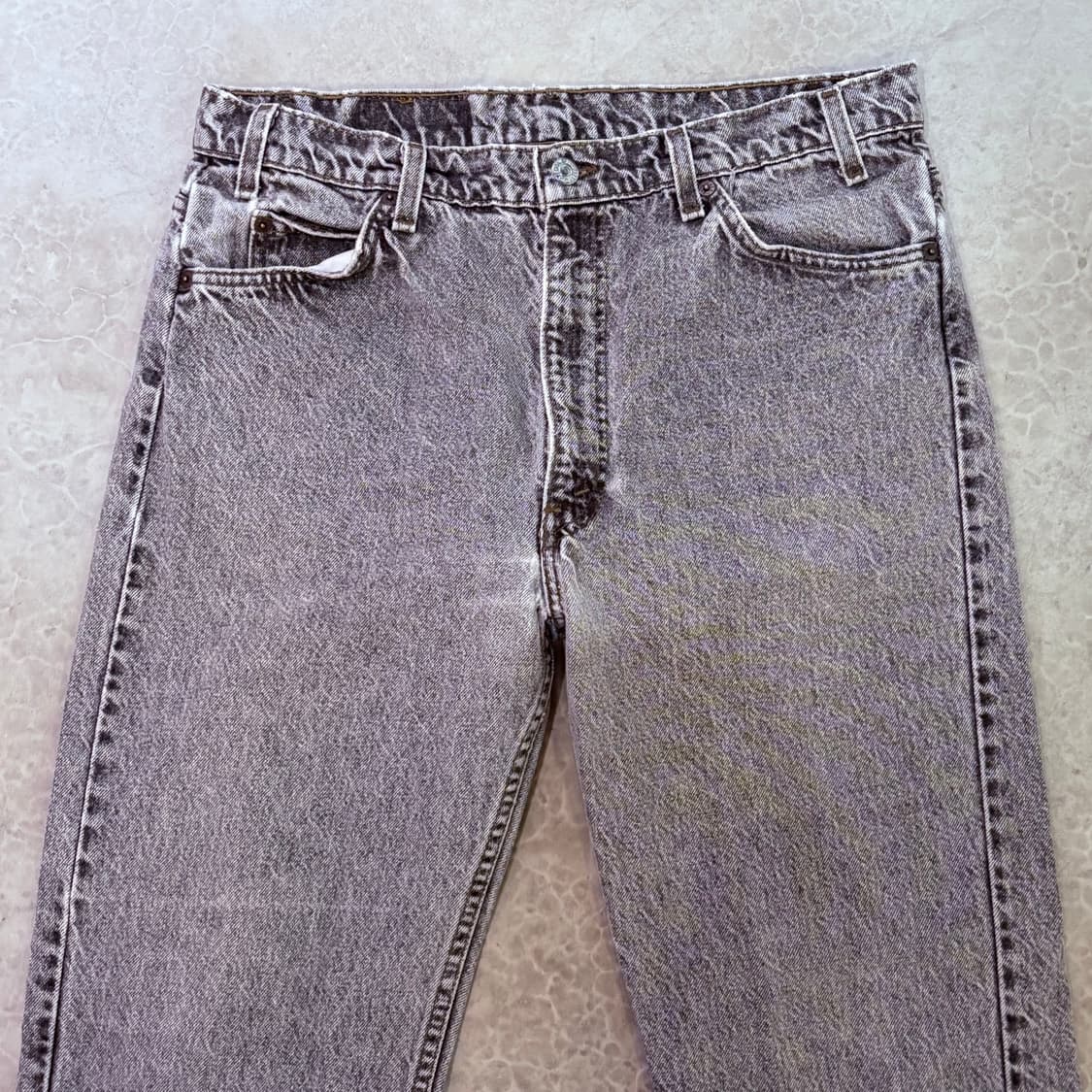 [36/30] USA 리바이스 505 오렌지탭 orange 흑청 블랙 상품이미지2