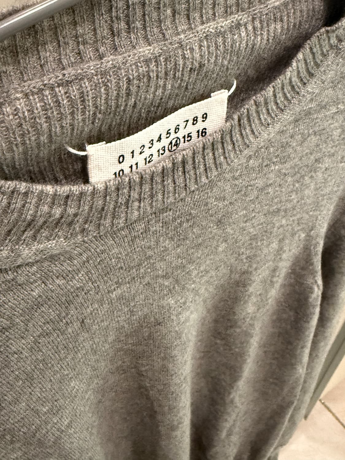 Maison margiela grey knit 상품이미지2