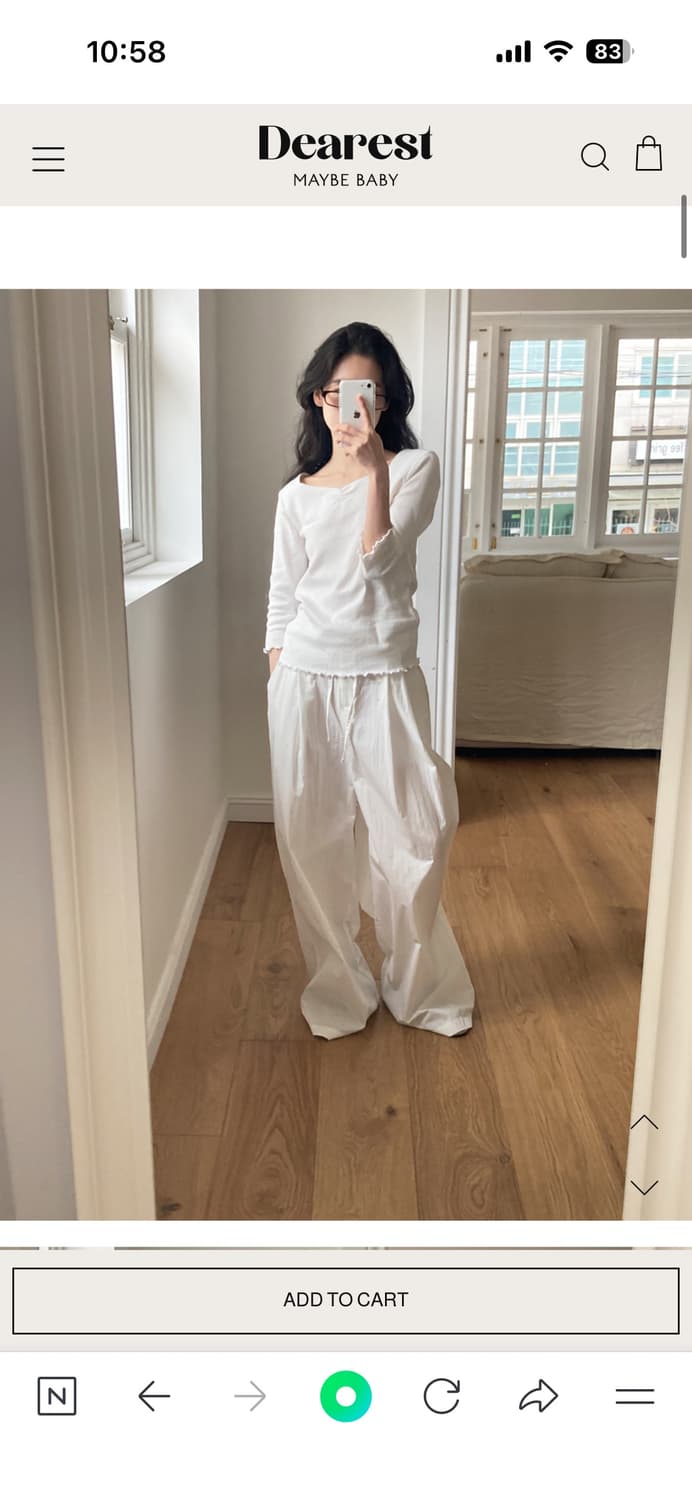 메이비베이비 디어리스트 티셔츠 상품이미지3