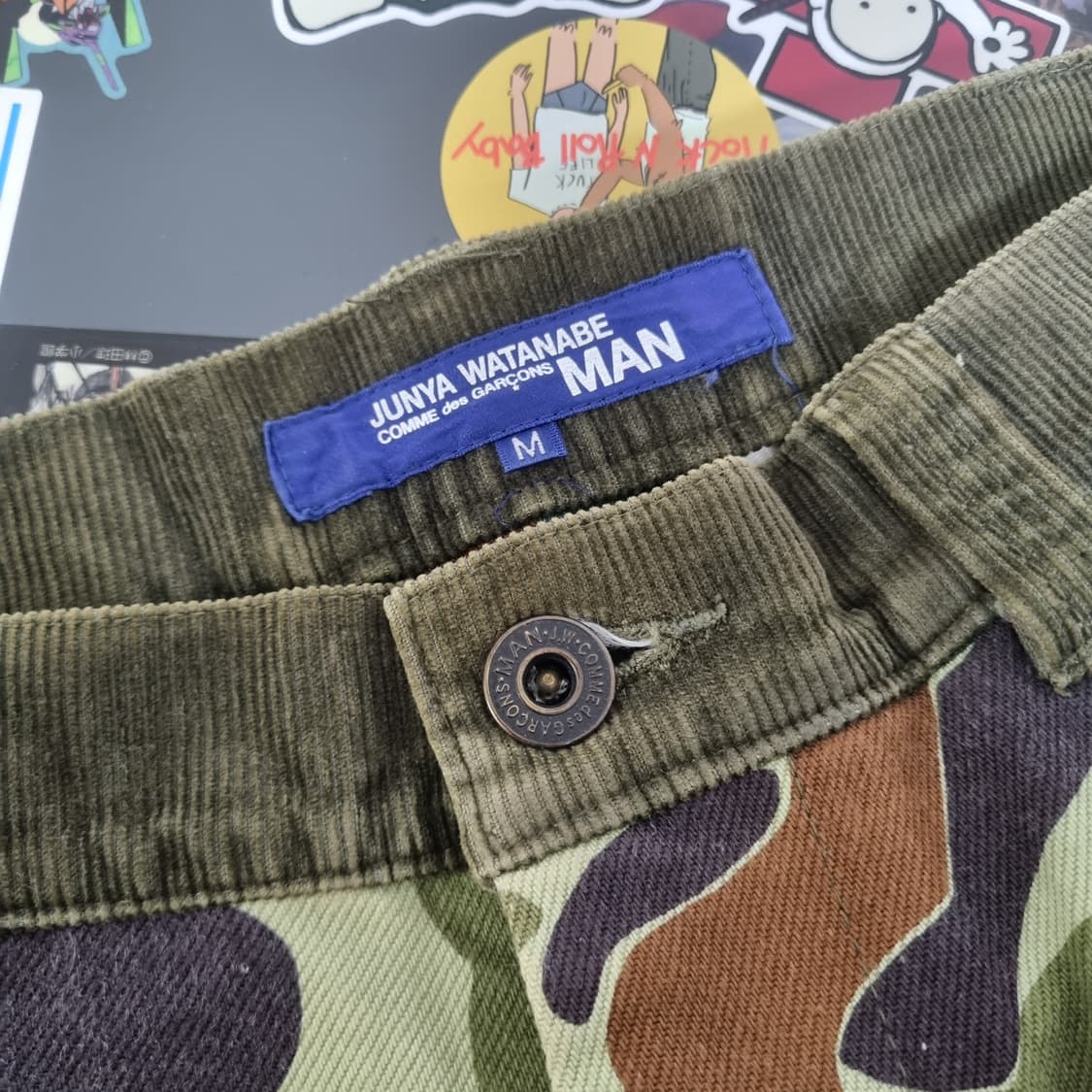 준야와타나베 x 꼼데가르송 카모 팬츠 M 31,32사이즈 상품이미지3