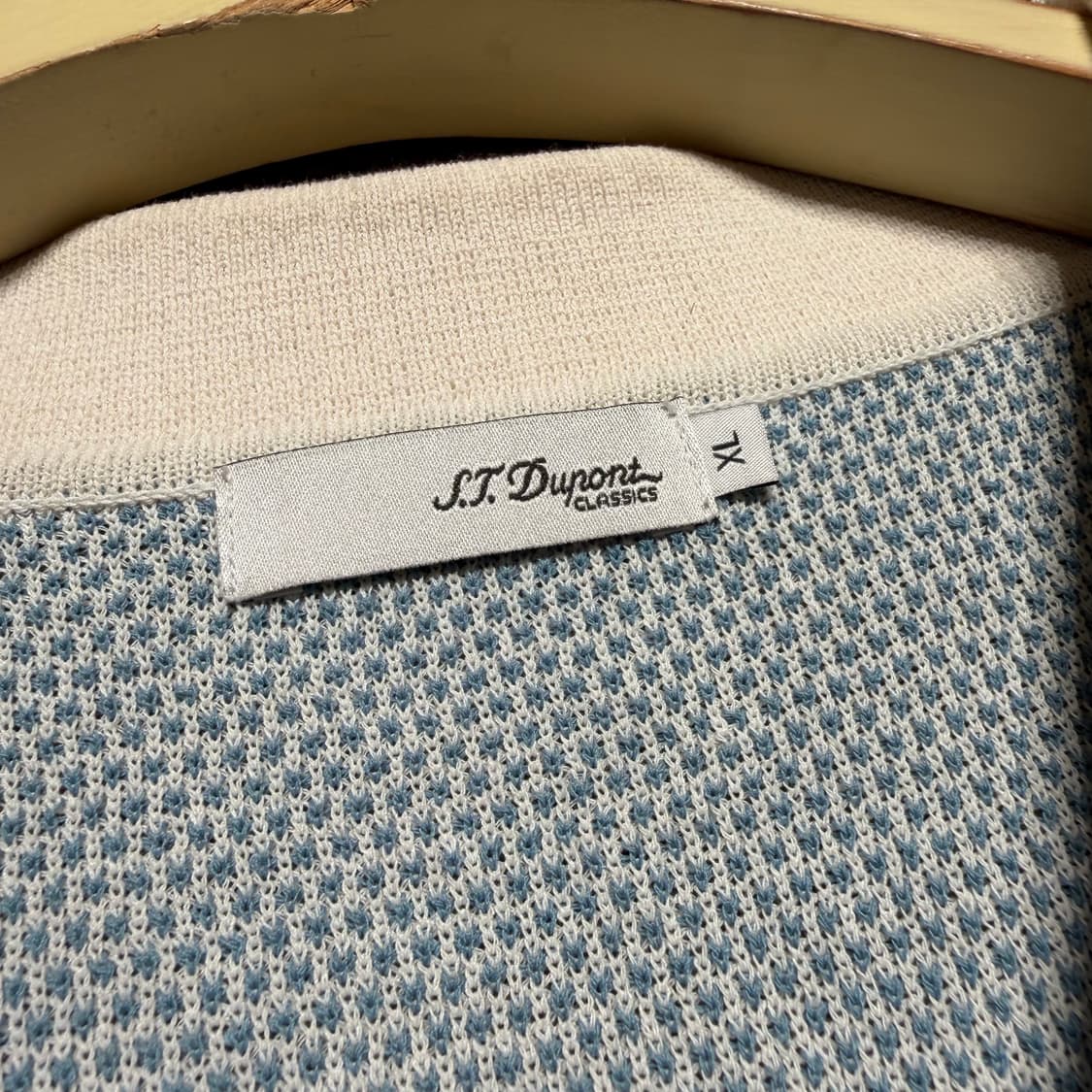 S.T. Dupont 듀퐁 남성 반팔 니트 XL 상품이미지2
