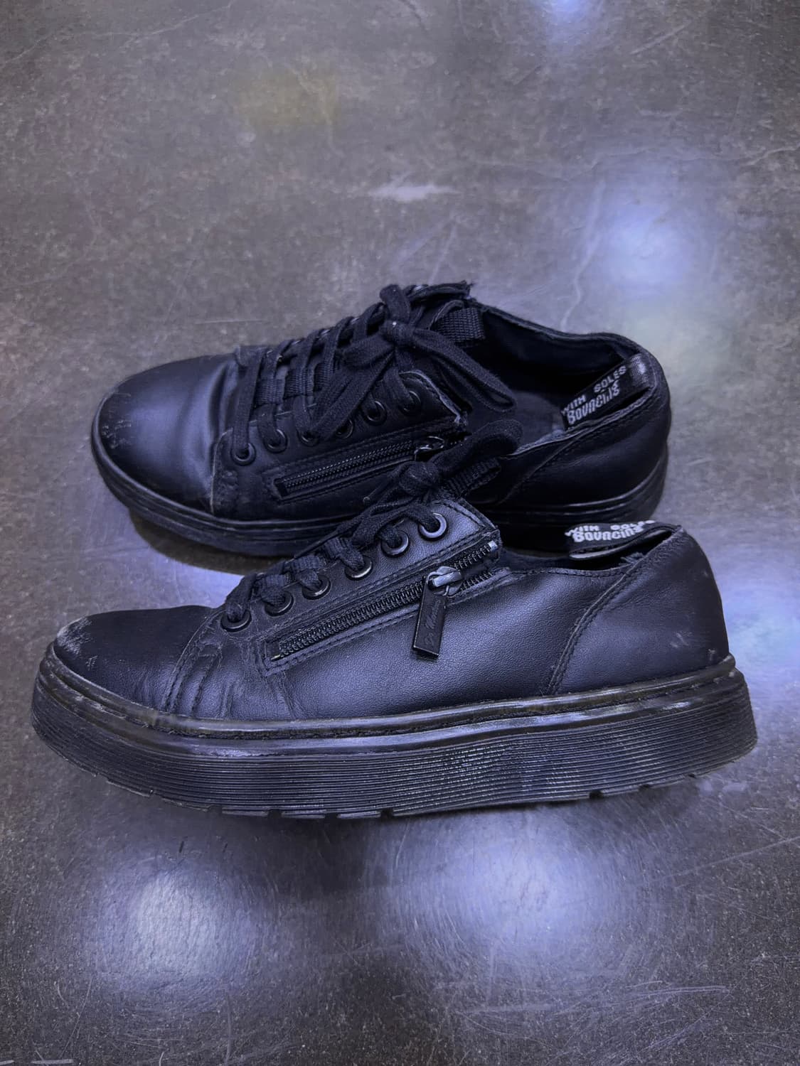 닥터마틴 단테 지퍼 스니커즈 블랙 230 상품이미지5