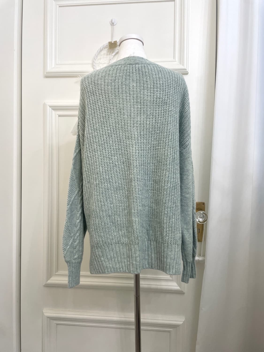 SM2 indi mint twist basic loose cardigan 상품이미지3