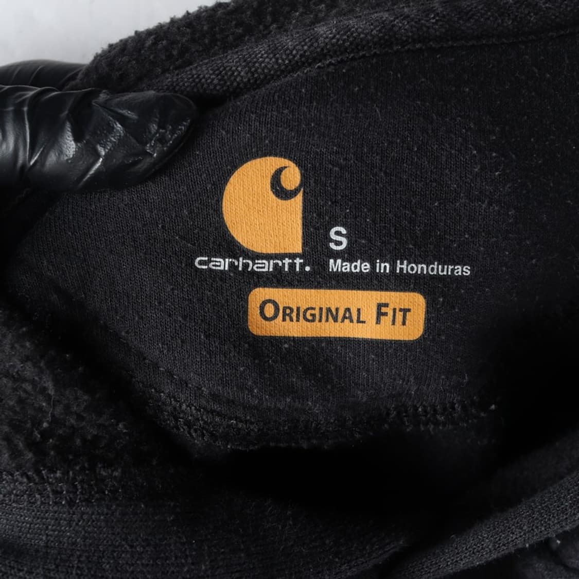 칼하트 오리지널핏 블랙 후드티 S 상품이미지5