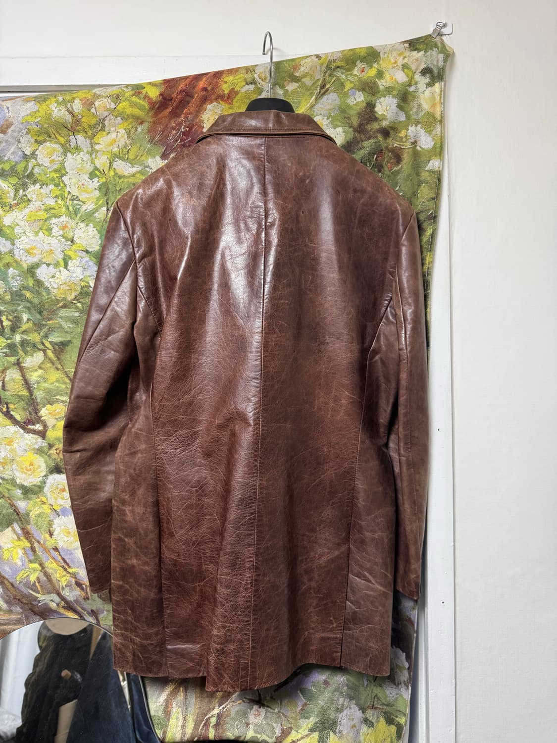 vintage/leather jacket/l 상품이미지3