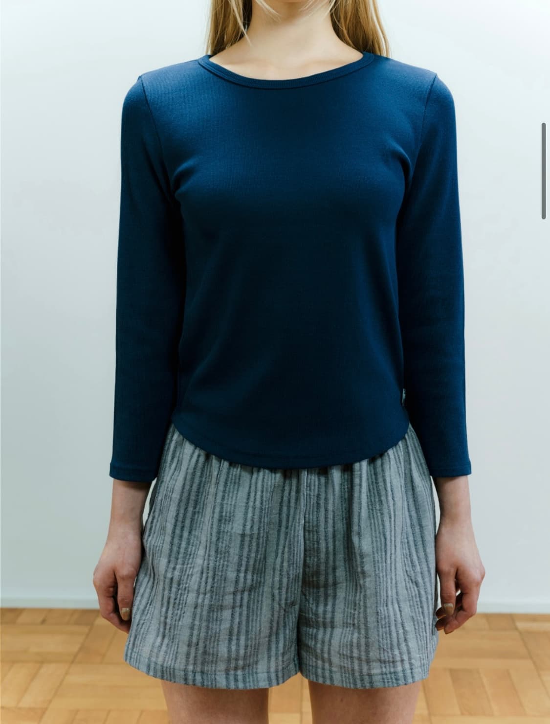 코이세이오 038 ETHNIC SHORTS LIGHT GREY 상품이미지3