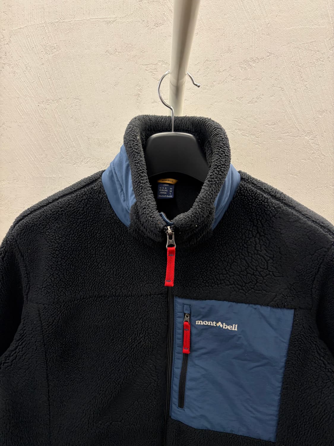 몽벨 검정색 플리스 자켓 M 상품이미지3