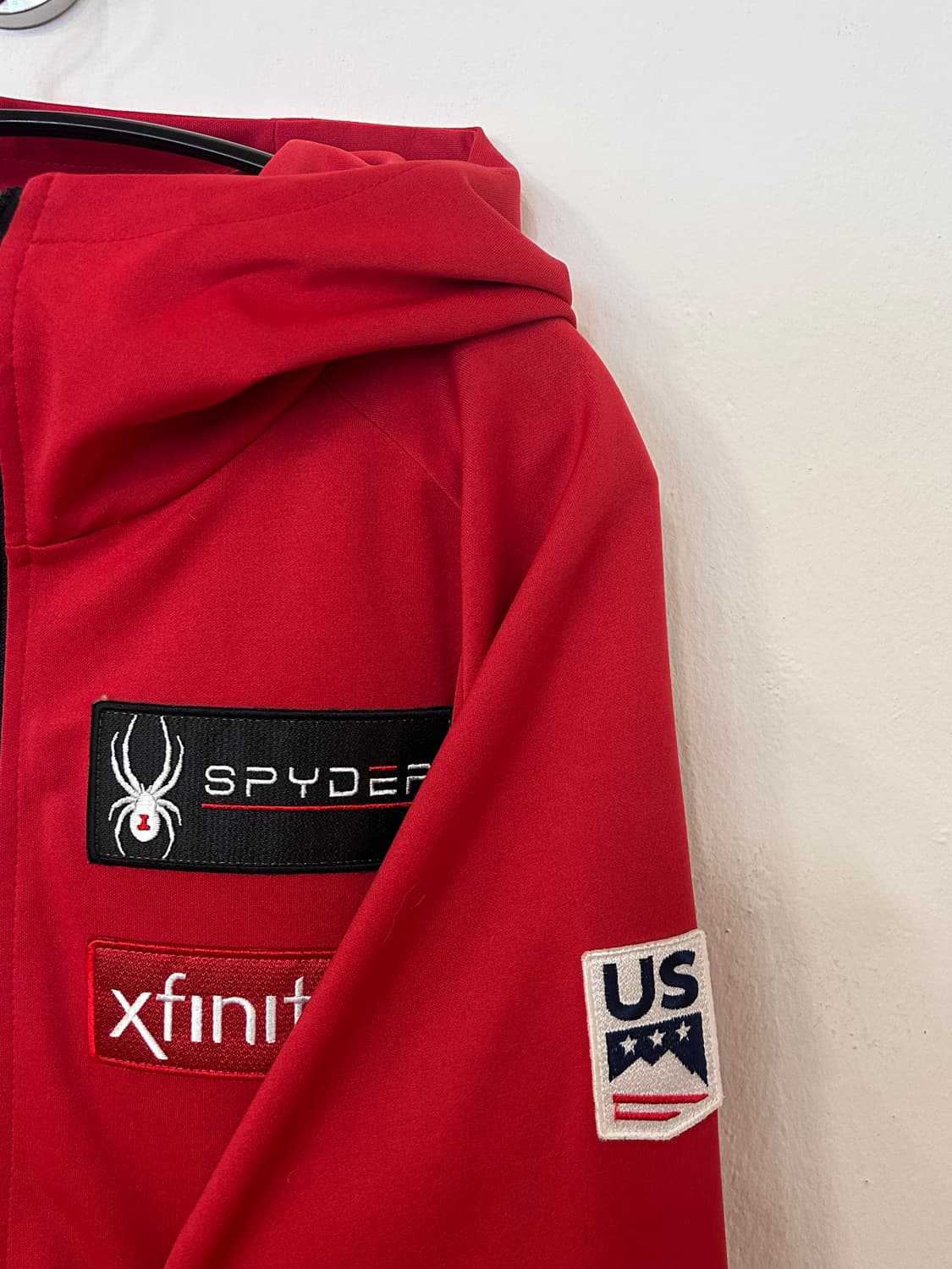 스파이더 US스키팀 후드집업 XL 상품이미지3