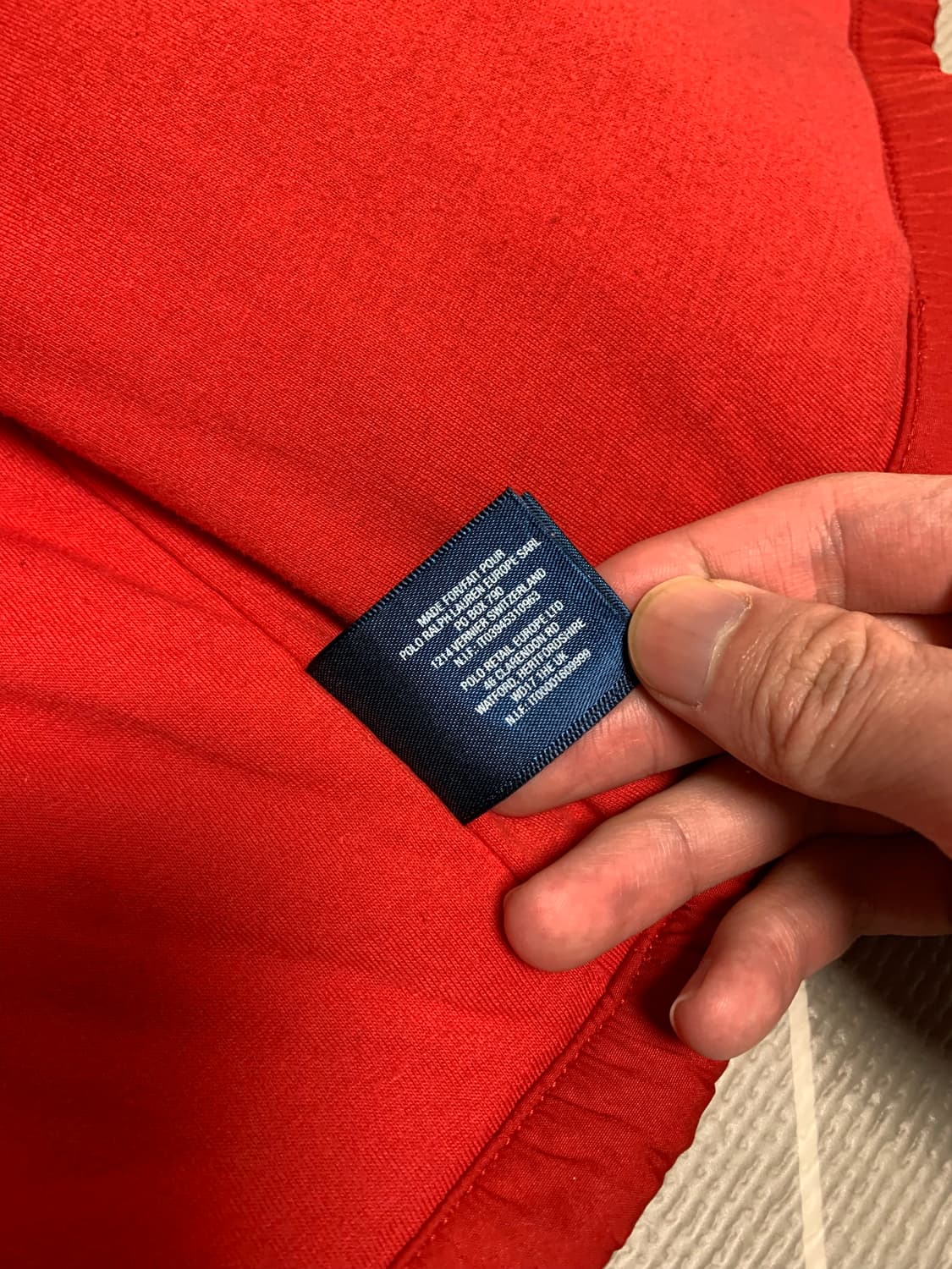 폴로 빅포니 레이싱팀 자켓 레드 상품이미지9