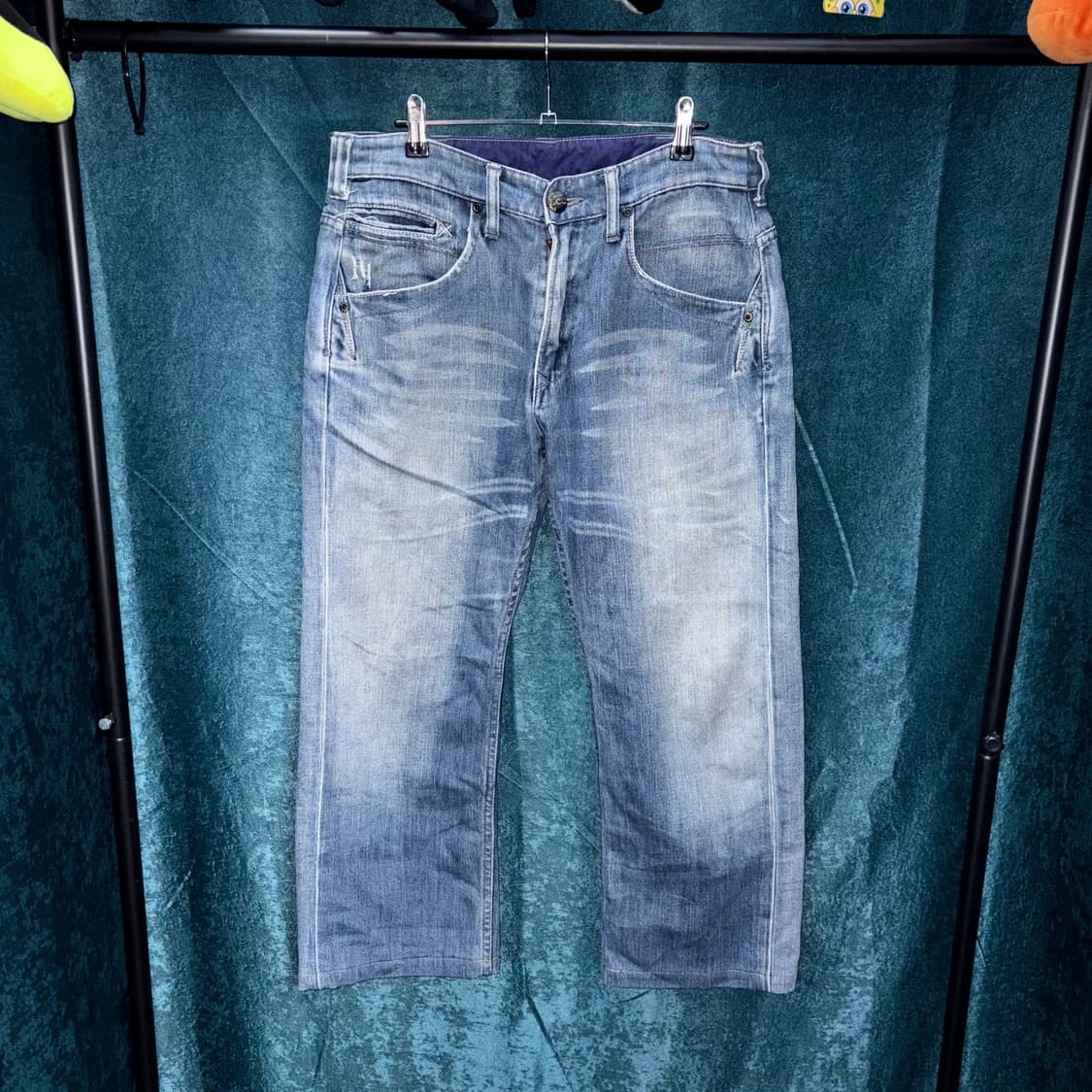 (32) 00s Lee 연청 데님 팬츠 상품이미지1