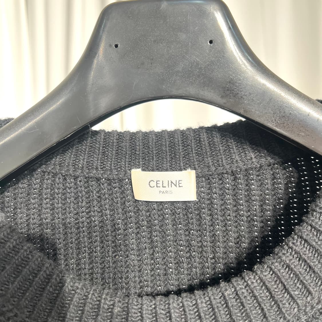 (105) 셀린느 리브드 울니트 오버핏 상품이미지3