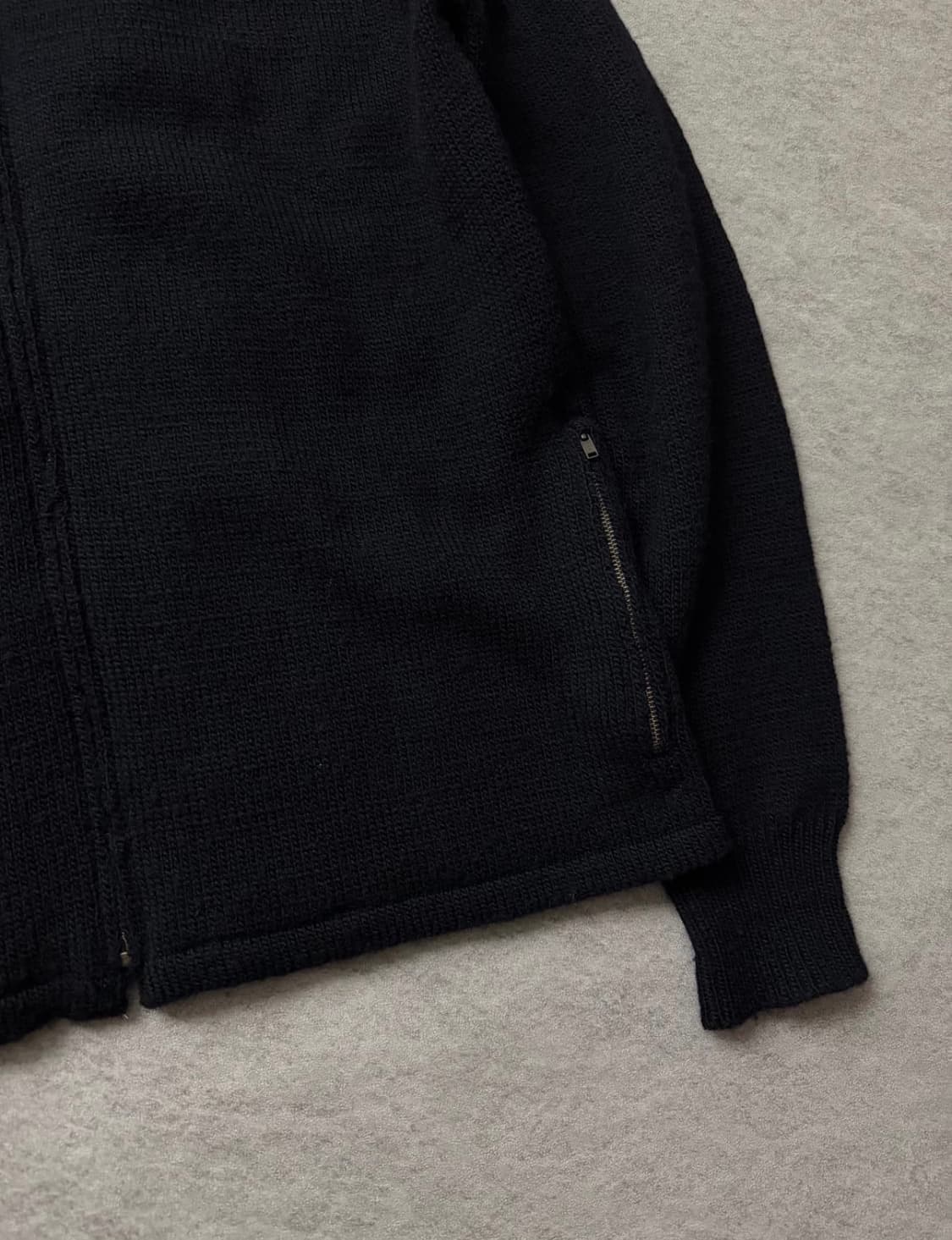 꼼데가르송 옴므 2005 시어링 니트집업 상품이미지5