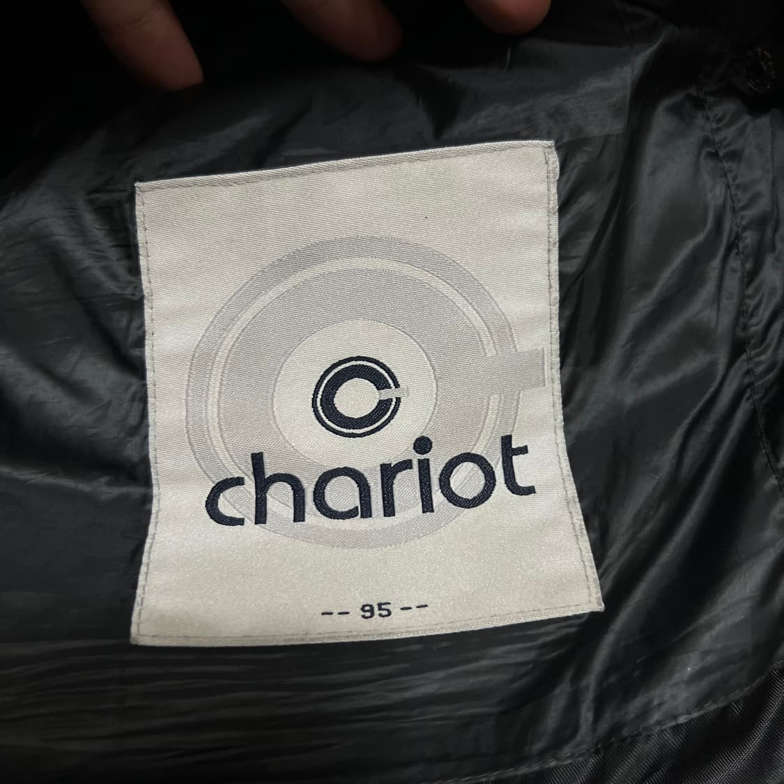 chariot 채리엇 여성 구스다운 롱패딩 점퍼 [블랙] M/95 상품이미지5