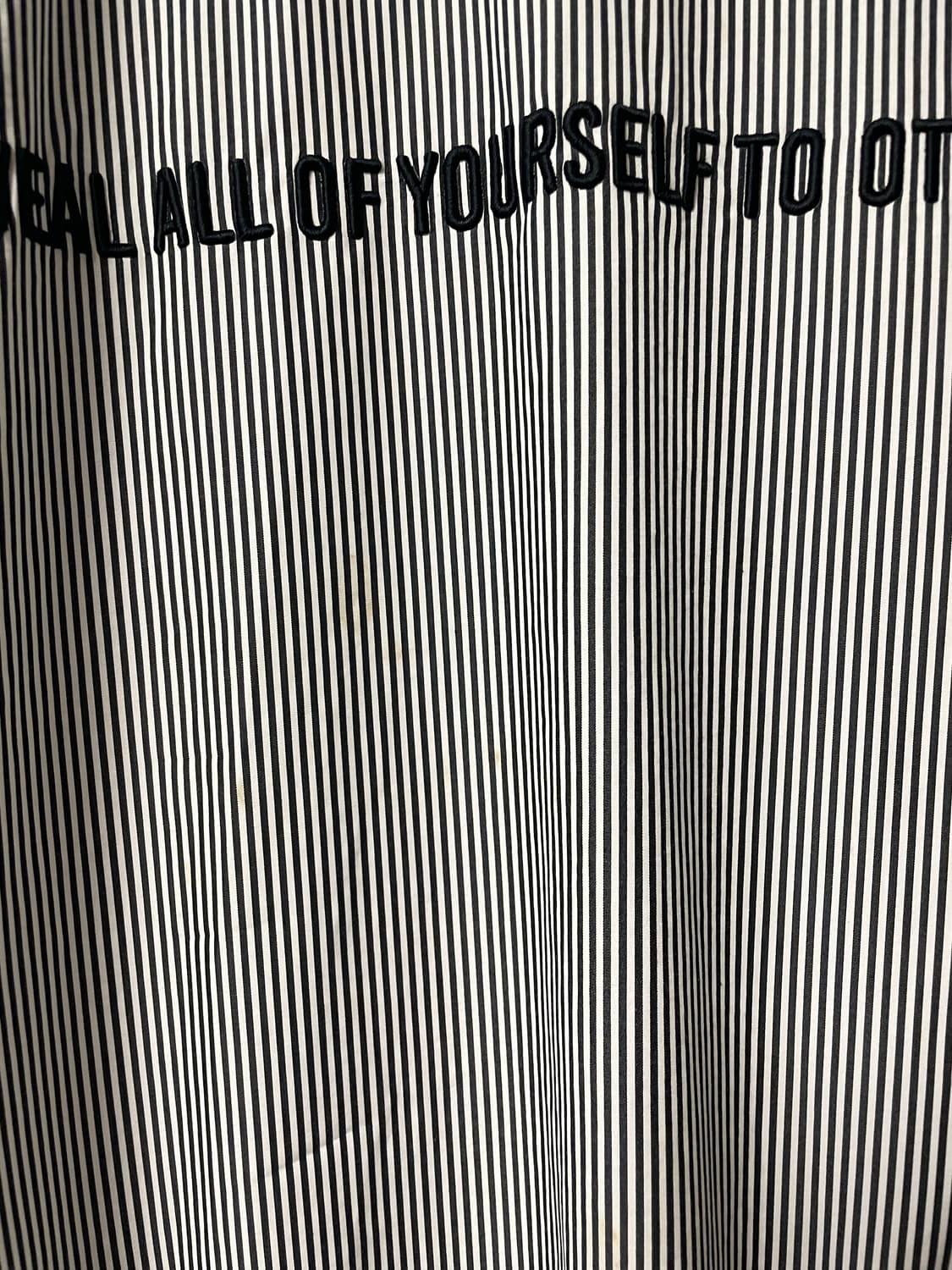 준지 스트라이프 셔츠 맨투맨, 46사이즈 상품이미지7