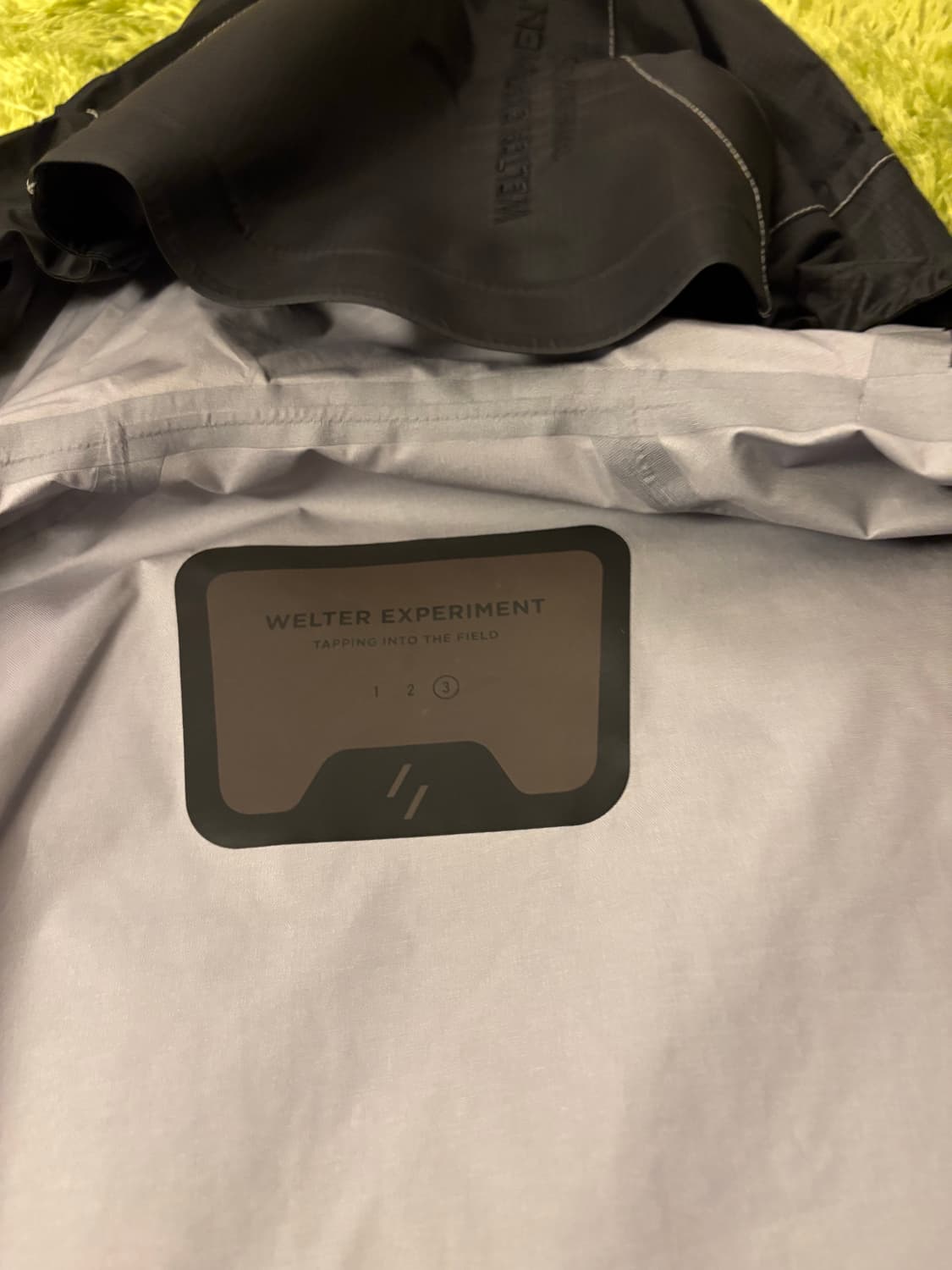 웰터익스페리먼트 3layer 리플렉티브 스티치 바막 / 3size 블랙 상품이미지4