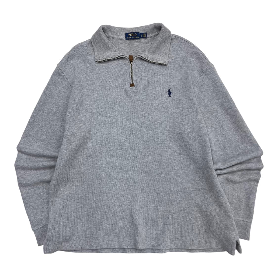 폴로 랄프로렌 네이비포니 그레이 반집업 L 상품이미지2