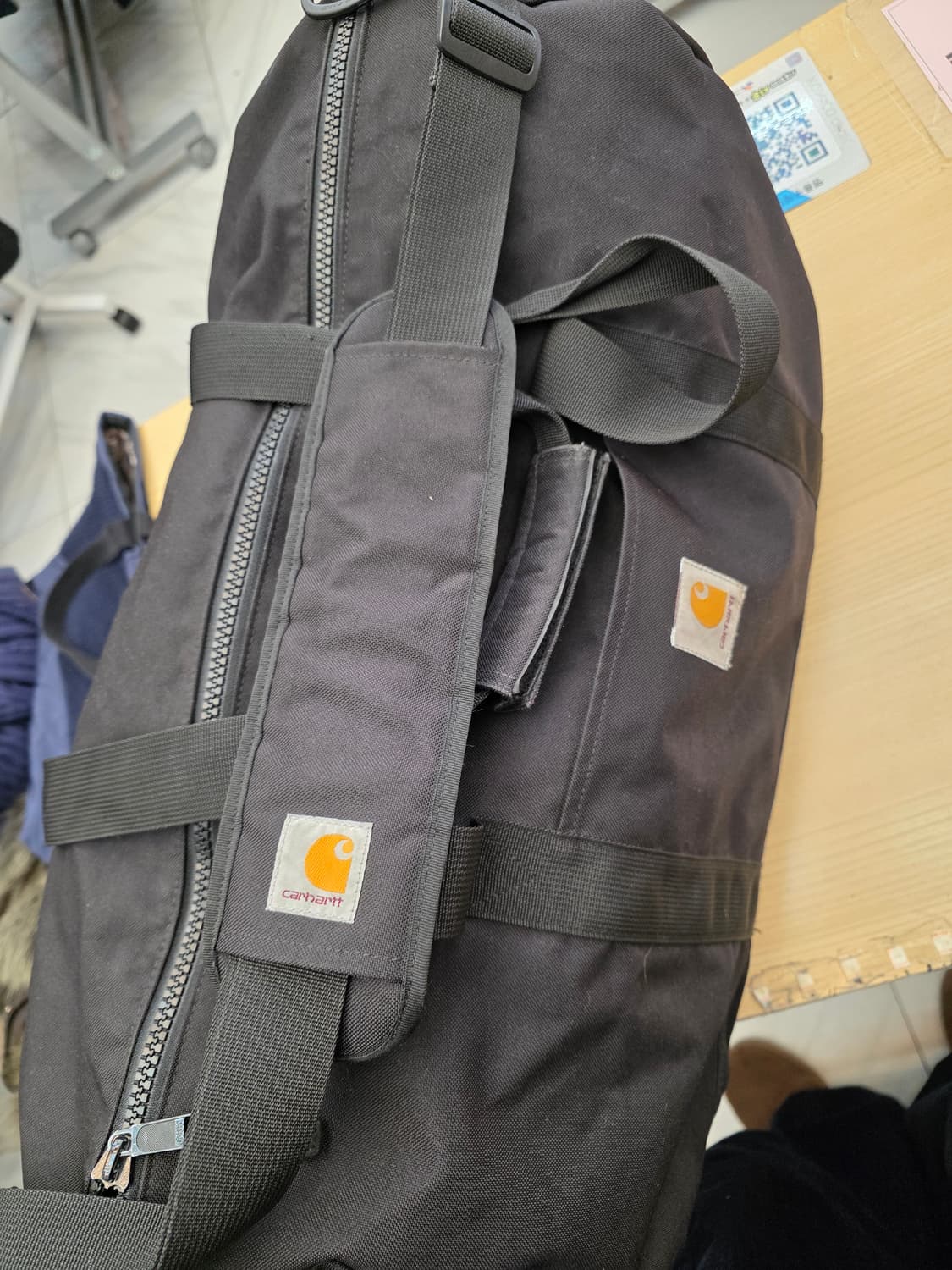 칼하트 더플백 보스턴 블랙 상품이미지2