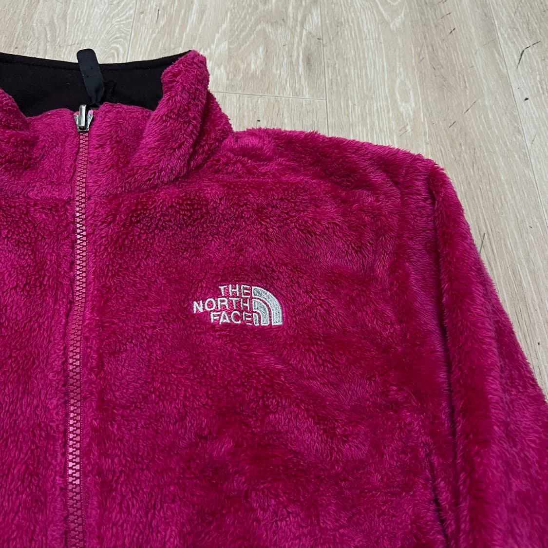노스페이스 여성 양털 뽀글이 후리스 자켓 M/95  상품이미지3
