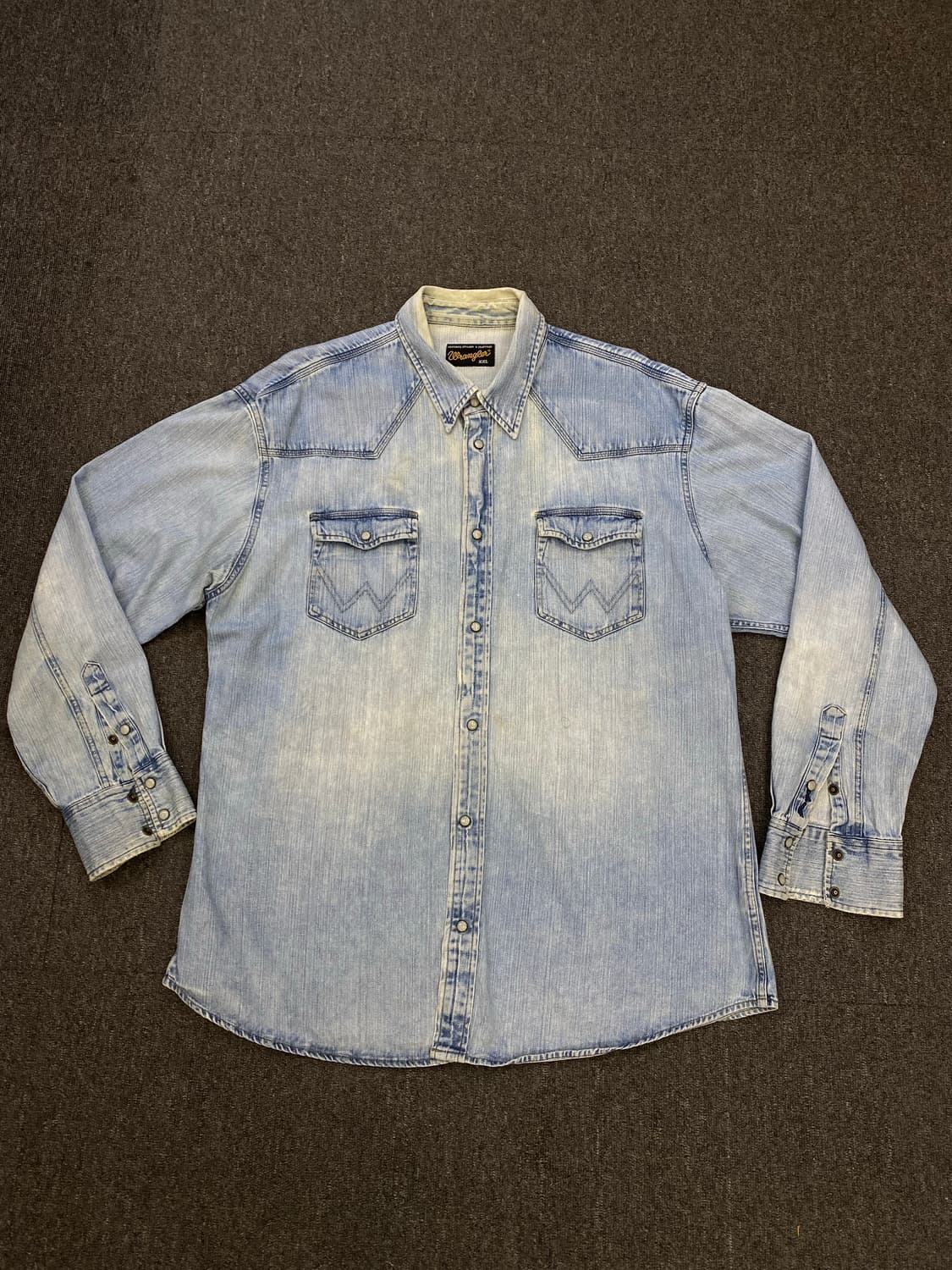 00s Wrangler 랭글러 웨스턴 데님 셔츠 상품이미지2