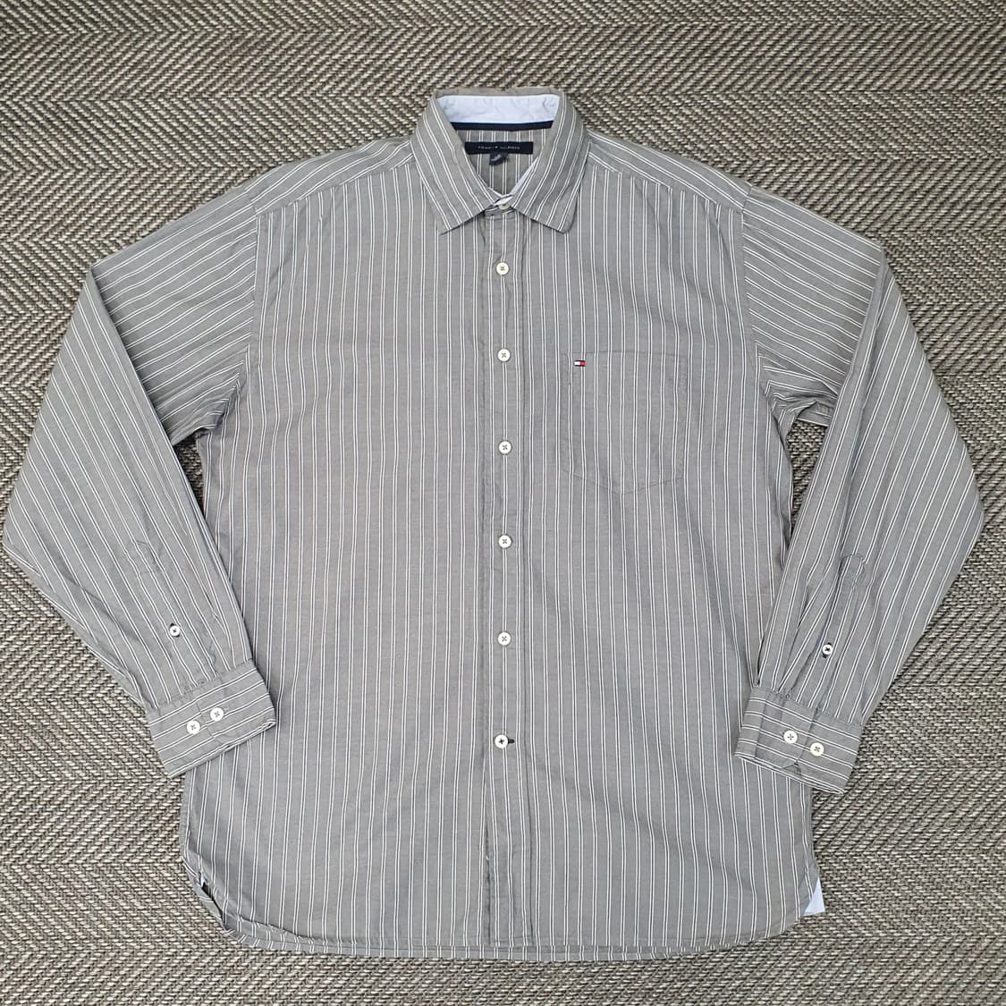 타미힐피거 스트라이프 셔츠 남자105 상품이미지1