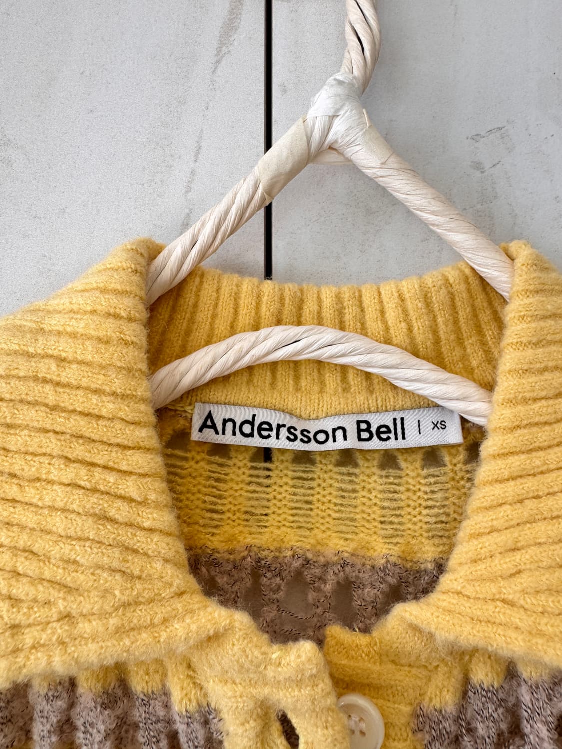 새상품 컨디션 Andersson Bell 니트 폴로 XS(44,55가능) 상품이미지6