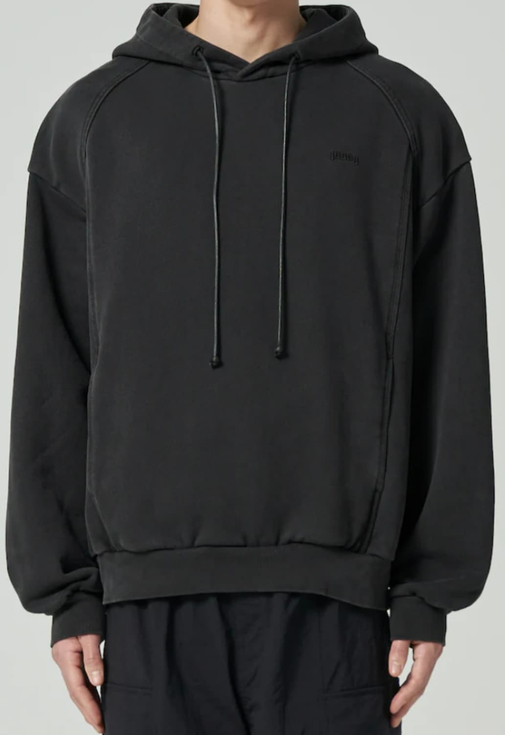 준지 23fw 코튼 스티치 가먼트다잉 후드 S 상품이미지1