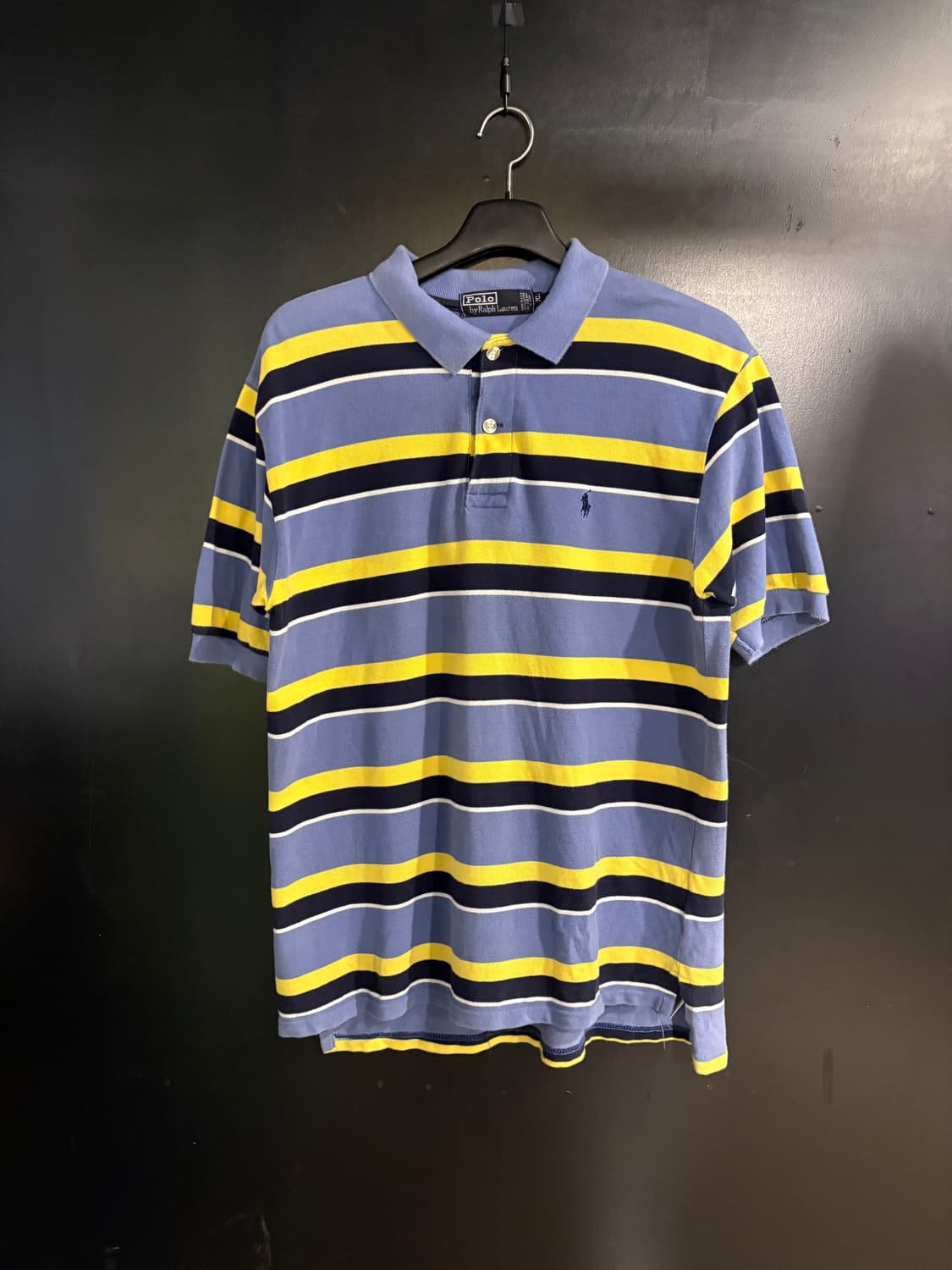 폴로 스트라이프 카라 티셔츠 made in usa 상품이미지1