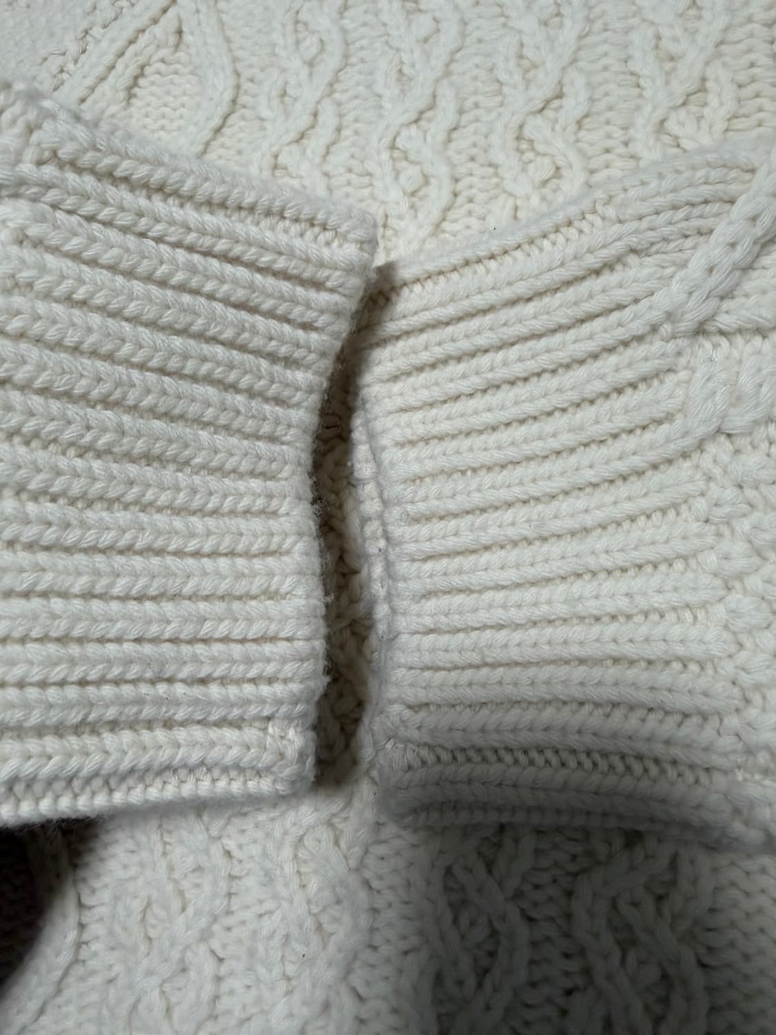 렉토 pearl cable 니트 1회착용 공효진니트 정유미니트 상품이미지6