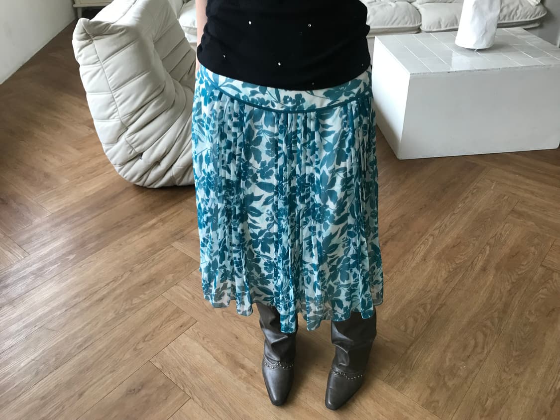 vintage pattern skirt 상품이미지6