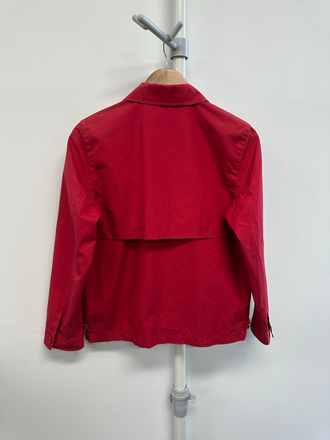 버버리 로고 체크 디자인 스윙톱 블루종 자켓 상품이미지6