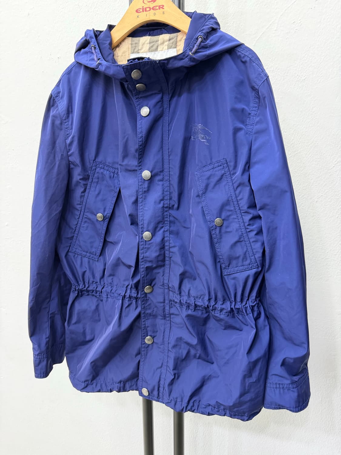 정품) 버버리 주니어 및 여성 후드 바람막이 자켓 12Y 상품이미지3