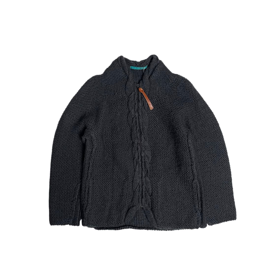 Rna 울 100 니트 집업 자켓 상품이미지1