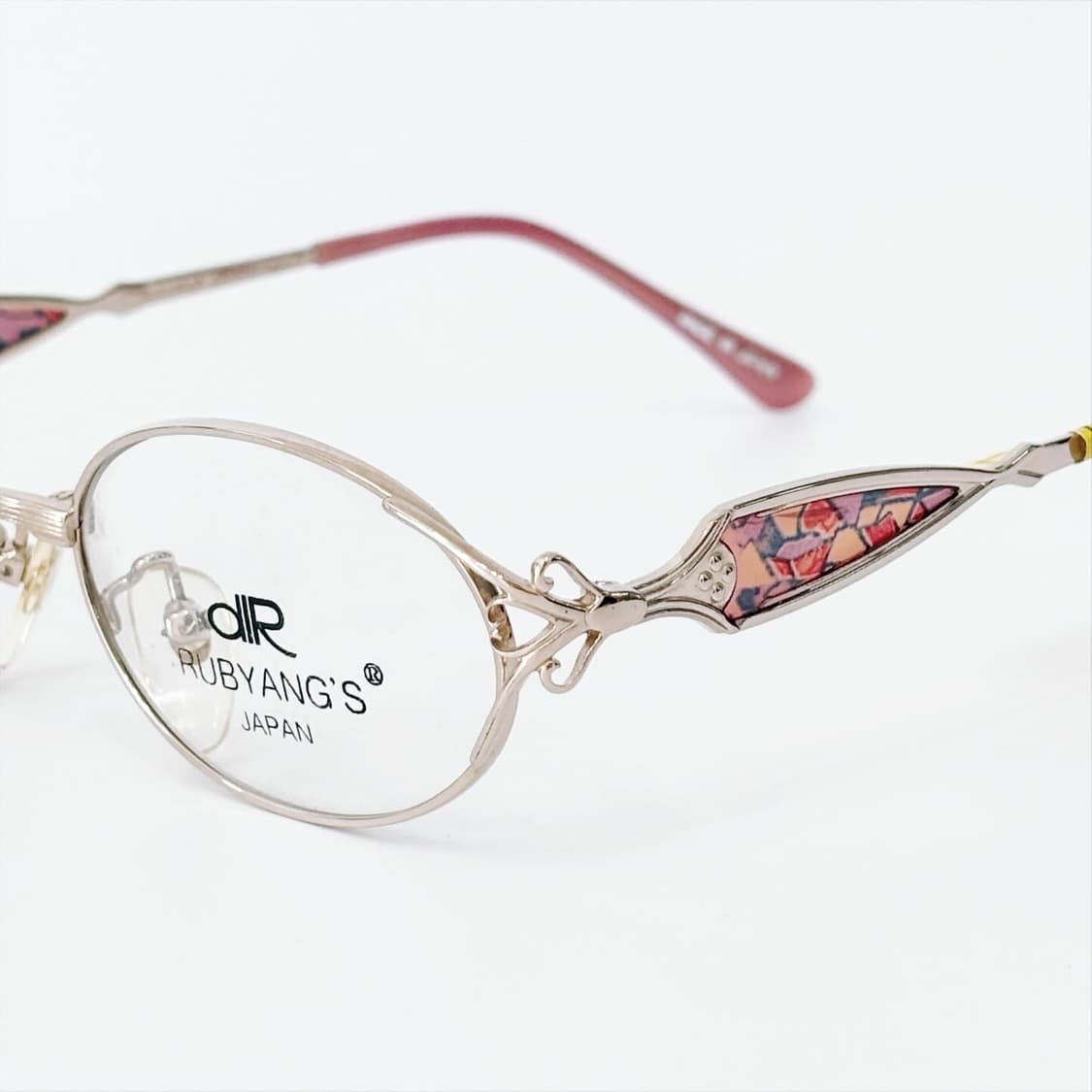 RUBYANG’S 핑크 하트 골드 데드스탁 빈티지안경 상품이미지2