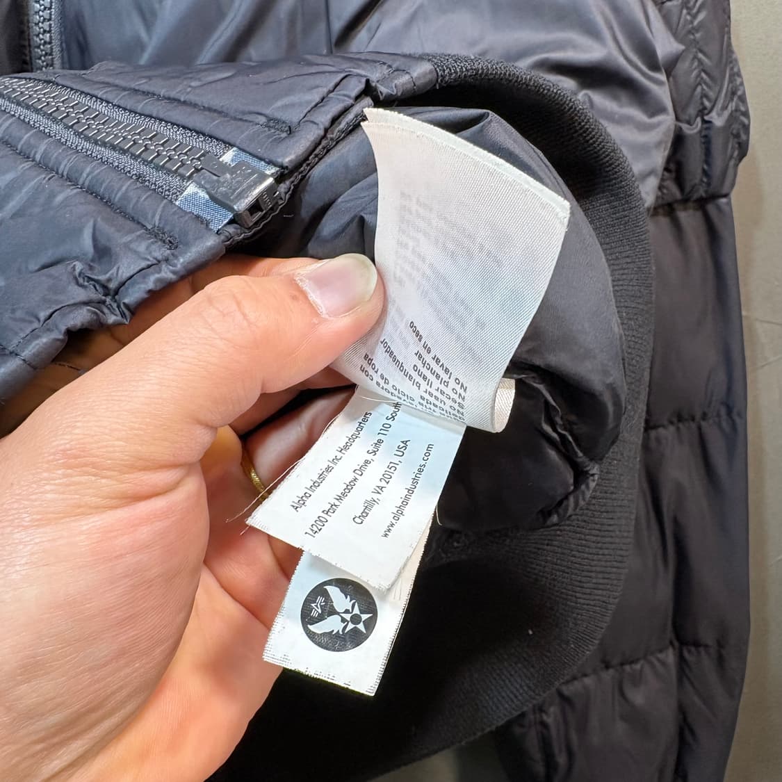 [M] ALPHA INDUSTRIES 알파인더스트리 봄버 자켓 상품이미지7