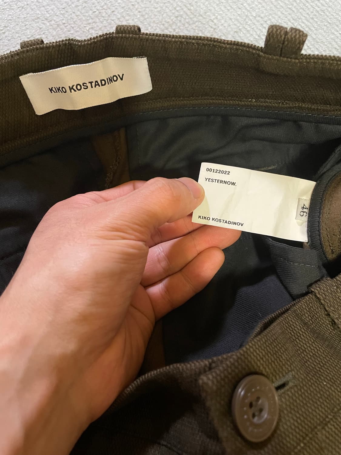 키코 코스타디노브 itten darted trouser 46 상품이미지4