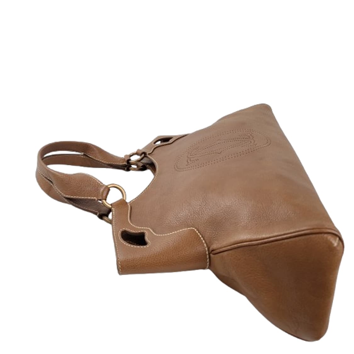 정품 까르띠에 마르첼로 브라운 레더 토트백 상품이미지5