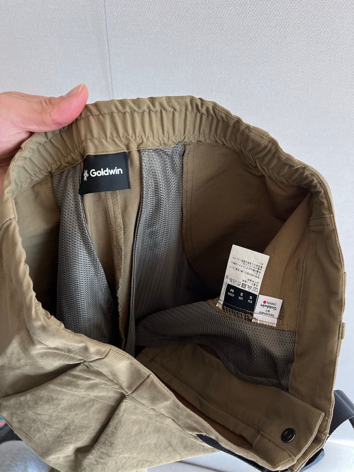 Goldwin 골드윈 원턱 테이퍼드 팬츠 m 상품이미지5