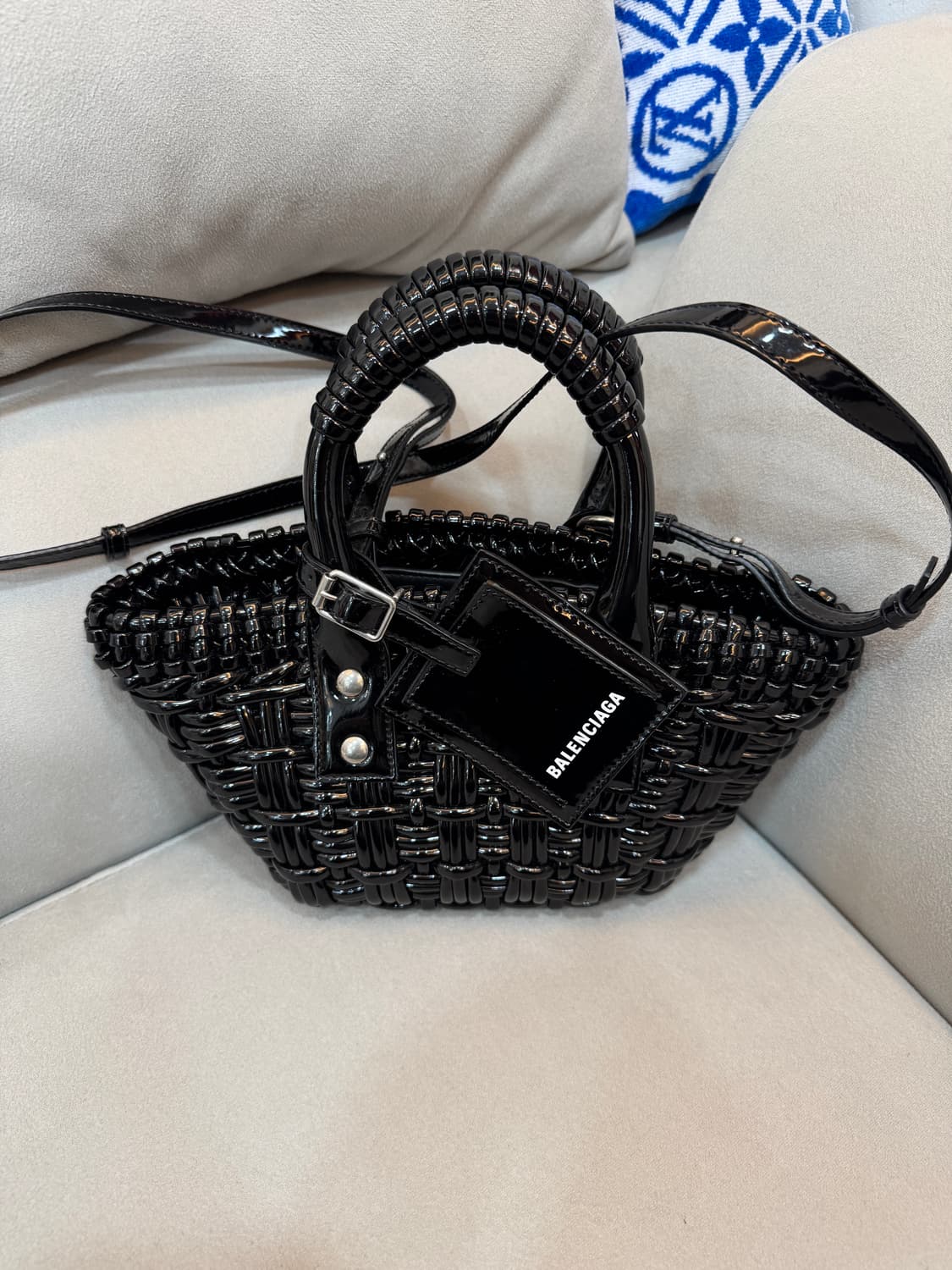 발렌시아가 XXS 비스트로 바스켓백  상품이미지1