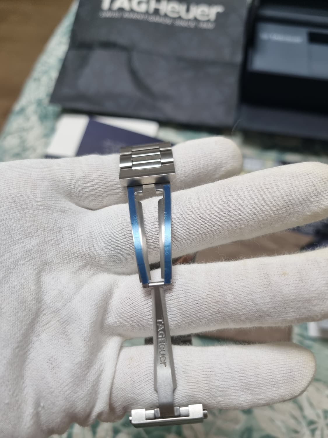 테그호이어 깔레라 데이데이트 "오토매틱" 로즈골드 41mm 상품이미지4