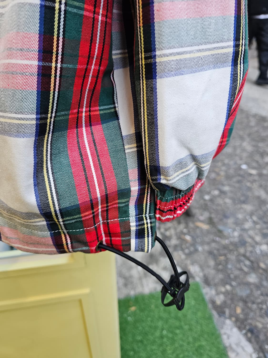 FILA 타탄체크 기모 아노락 상품이미지8