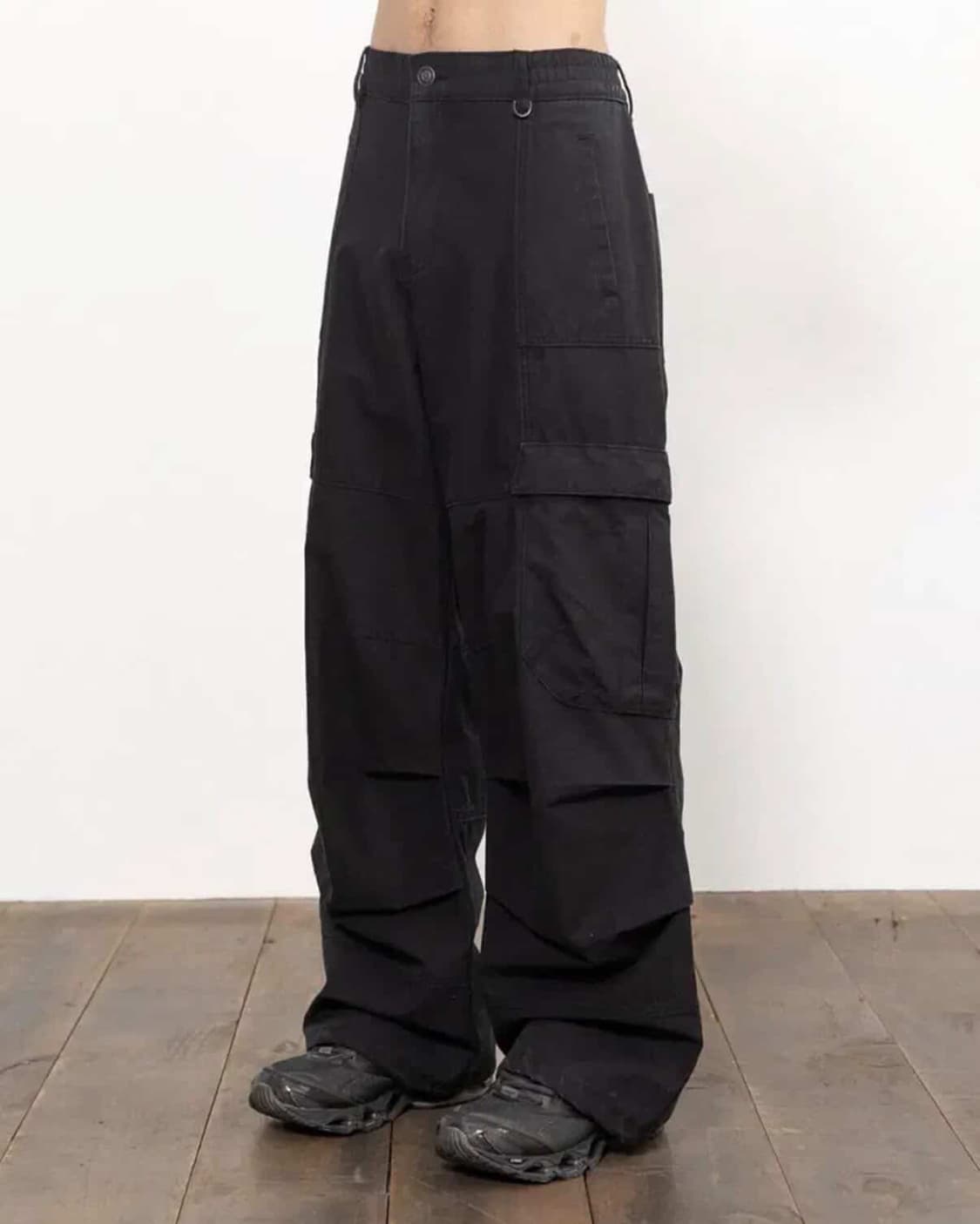[2] 비긴202 모듈러 카고 팬츠 - 블랙 판매합니다 상품이미지6