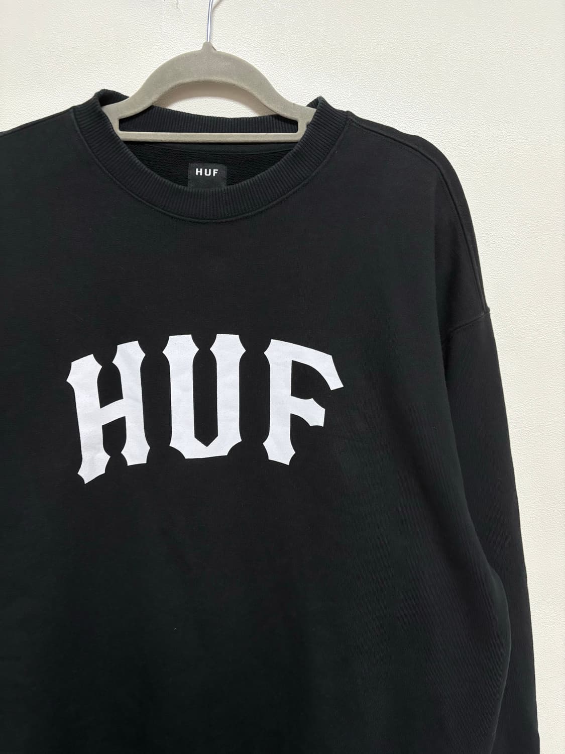 HUF 허프 빅로고 맨투맨 상품이미지3