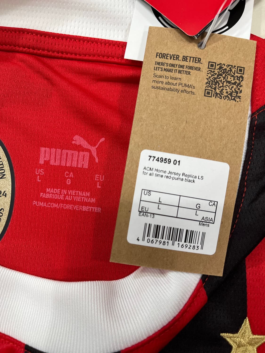 푸마 24-25 AC 밀란 홈 하파엘 레앙 (새제품) 상품이미지3