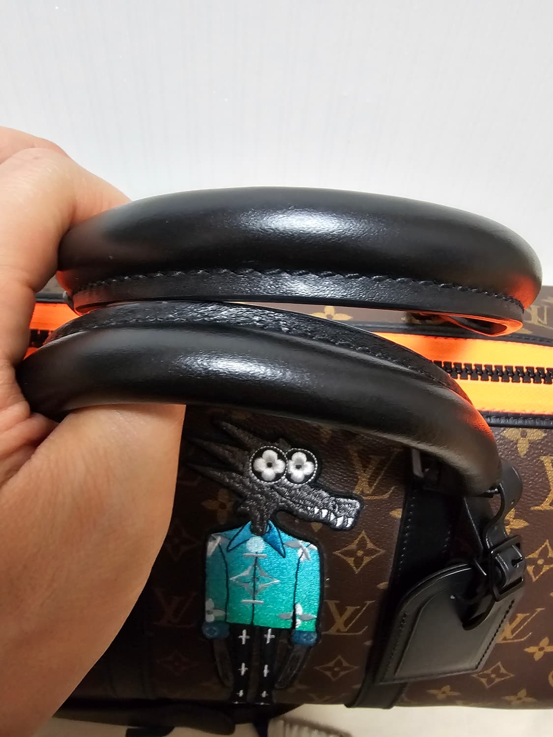 루이비통 버질아블로 한정판 자수 캐릭터 키폴50 (새상품) 상품이미지8