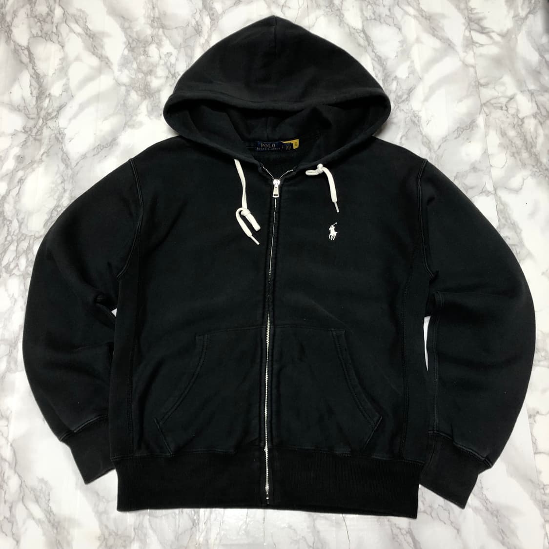 폴로 랄프로렌 후드집업 자켓 블랙 상품이미지2