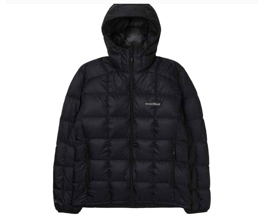 몽벨 슈페리어 다운 파카 블랙 상품이미지1