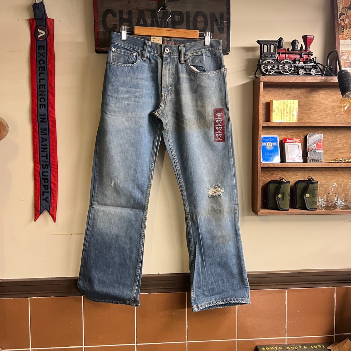 00's 리바이스 527 부츠컷 32 Size Mexico 데드스탁 상품이미지1