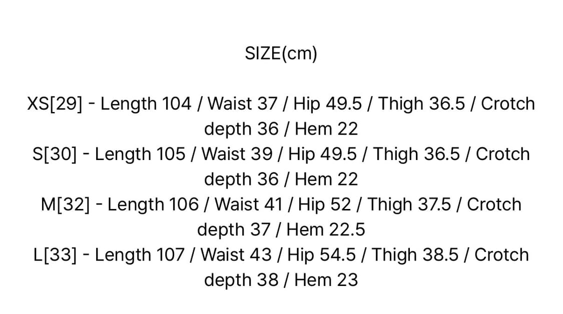 Nomanual raw vision denim pants 상품이미지2